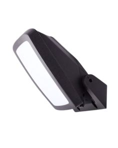 Faro Esterno Orientabile Giova/Germana E27 IP66 Nero e Staffe Incluse