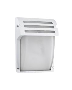 Lampada LED da Esterno E27 VT-754-7077 Bianco IP44 Vetro Satinato