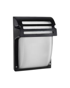 Lampada LED da Esterno E27 VT-754-7076 Nero IP44 Vetro Satinato V-TAC