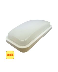 Applique LED Esterno 15W 1600lm 4000K IP65 360° Bianca - Imperia