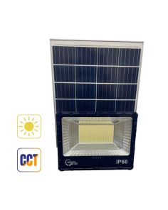 Faro LED 1500W CCT IP66 con Pannello Solare Dedicato e Telecomando