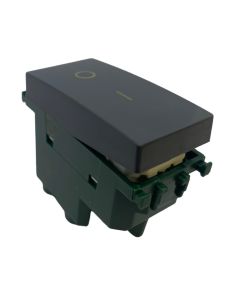 Interruttore Bipolare Compatibile Vimar Plana Antracite - Tot Electric