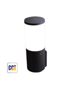 Applique 8,5W CCT E27 Nero/Opale Amelia Wall da Esterno IP55 Fumagalli