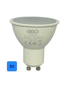 Lampadina LED GU10 7W SMD SPOT 110° 560 LM - Luce Blu