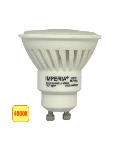 Lampadina LED GU10 9W 4000K 900lm 120° Dimmerabile - Imperia