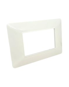 Placca 3 Posti Bianca TOT-M8003-T-1 Compatibile Matix - Tot Electric