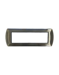 Placca 7 Posti Bronzo Spazzolato TOT-8807-T-09 Living International