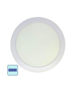 Plafoniera LED 14W Rotonda Ø157mm - 6000K, 1400 LM, Risparmio Energia