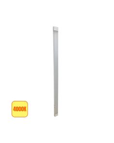 Plafoniera LED 60W 120x6.2x2.4 cm Interno IP22 - Luce Naturale 4000K