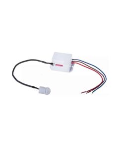 Sensore Movimento PIR 120–360° IP20 200 W Bianco – V‑TAC