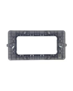 Supporto 4 Posti Compatibile Matix Trasparente Viola Fumé Tot Electric