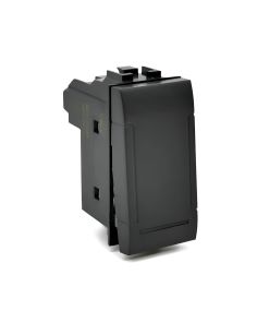 Deviatore 16A 250V TOT-803-N Compatibile Living International Nero