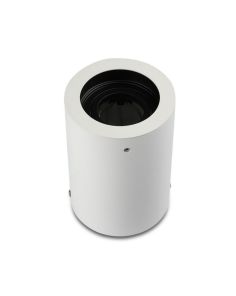 Portafaretto Orientabile GU10 Rotondo Bianco VT-796-3627 IP20 V-TAC