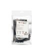 Fascette per Cavi 2,5x100mm 100 Pezzi Nere Nylon66 - V-Tac