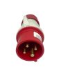 Spina Mobile Dritta 16A 3P+T 380-415V IP44 - Elettrocanali