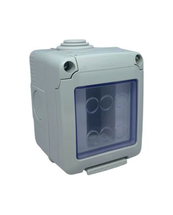 Contenitore Stagno 1 Modulo IP55 con Portella GW27041 - Gewiss