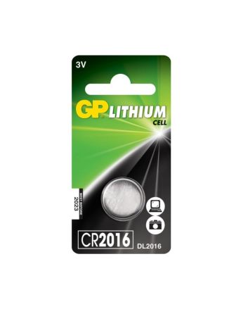 Batteria a Bottone CR2016 al Litio 3V 31137E – GP