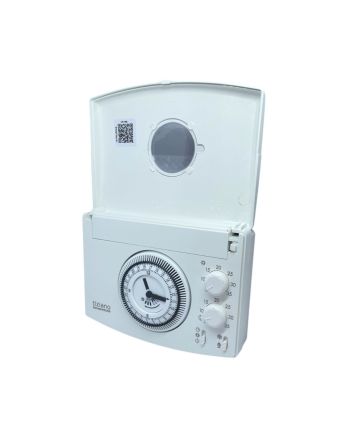 Cronotermostato Giornaliero da Parete IP30 "Tiziano" - Tecnoswitch