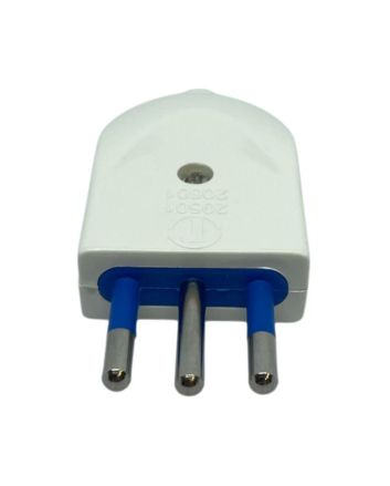 Spina Volante 2P+T 10A Bianca - FAEG