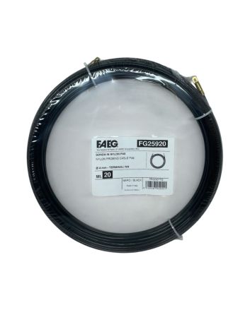 Sonda Passacavi in Nylon PA6 20m Ø4mm Terminali M4 FG25920 - FAEG