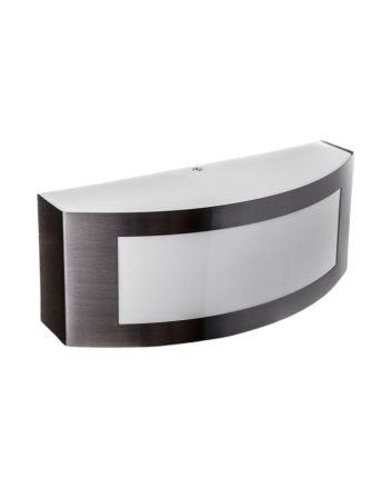 Applique da Muro E27 Max 15W IP44 Grigio Satinato - V-TAC