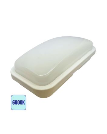 Applique LED Esterno 15W 1600lm 6000K IP65 360° Bianca - Imperia