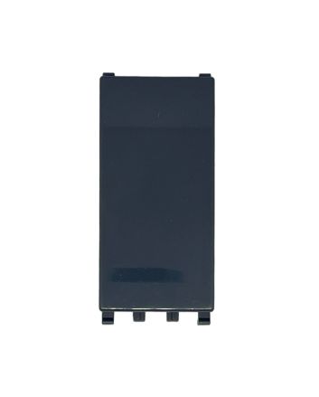4x Copriforo Falso Polo Compatibili Vimar Plana Antracite - Tot Electric