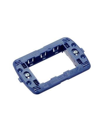 Supporto 3 Posti Blu Bticino LN4703 per Living Light/International