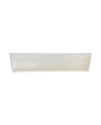 Plafoniera LED 60W 6000K 30x120 cm con Trasformatore e Kit Montaggio